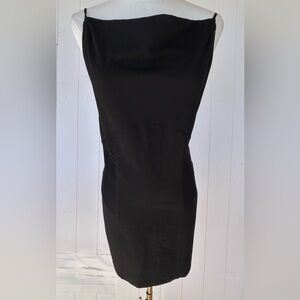 Urban Outfitters Women’s Bateau Neck Open Back Little Black Dress Size Large